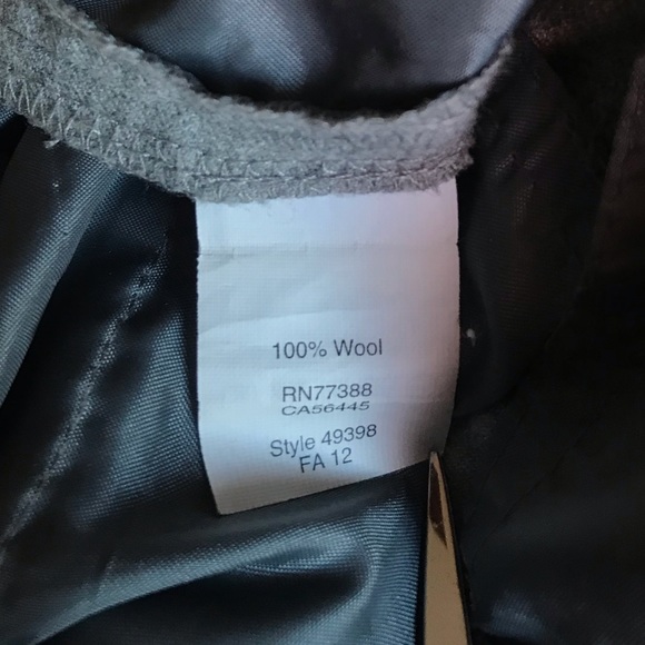 j crew cafe capri gray trouser pants wool size 2 - Picture 7 of 7